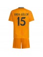 Real Madrid Arda Guler #15 Auswärts Trikotsatz für Kinder 2024-25 Kurzarm (+ Kurze Hosen)